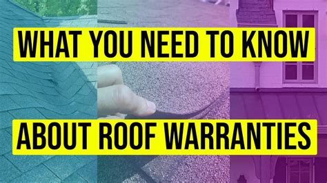 roof repair maryland warranty